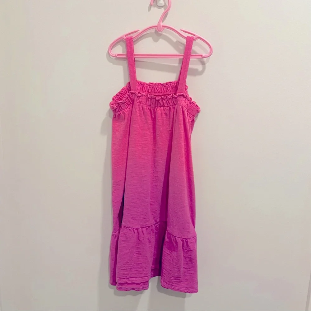GAP Pink Ombre Tiered Tank Dress - Size M
